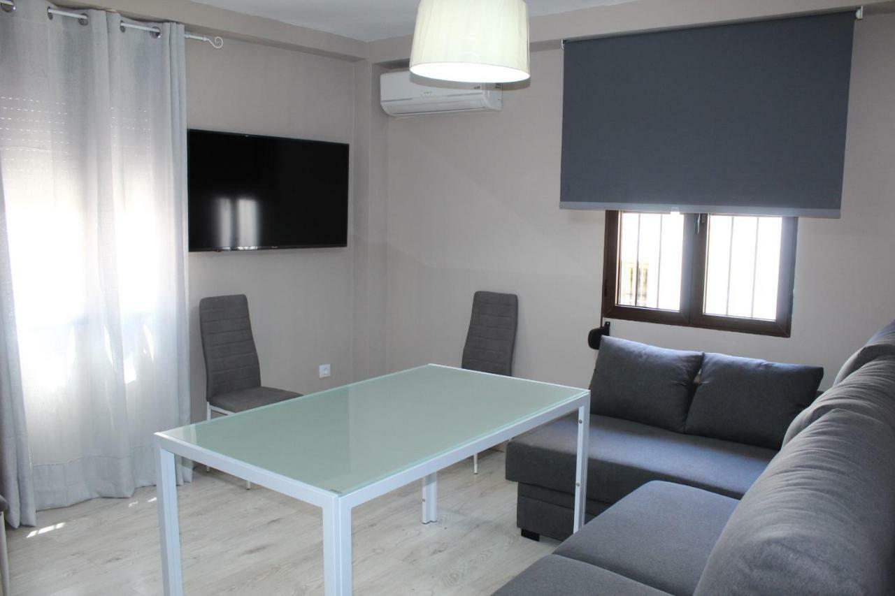 Apartamento Jardines De Cuenca Ronda Bagian luar foto